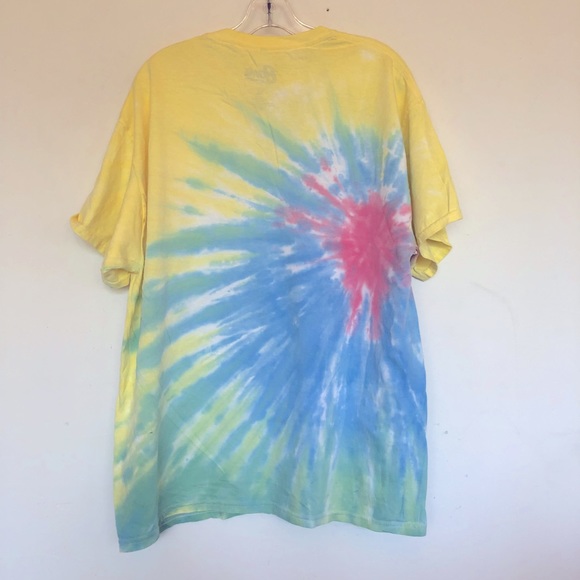 Bowie Graphic Tie Dye Rock T shirt - Picture 2 of 3